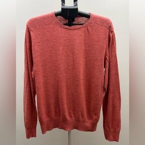 J. Crew Men's Coral Crewneck Sweater